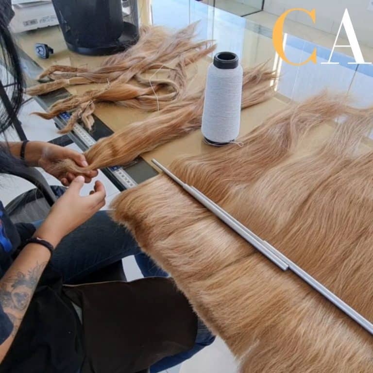 Manufactura de cabelos brasileiros