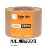 Papel antiaderente siliconado para mega hair adesivo